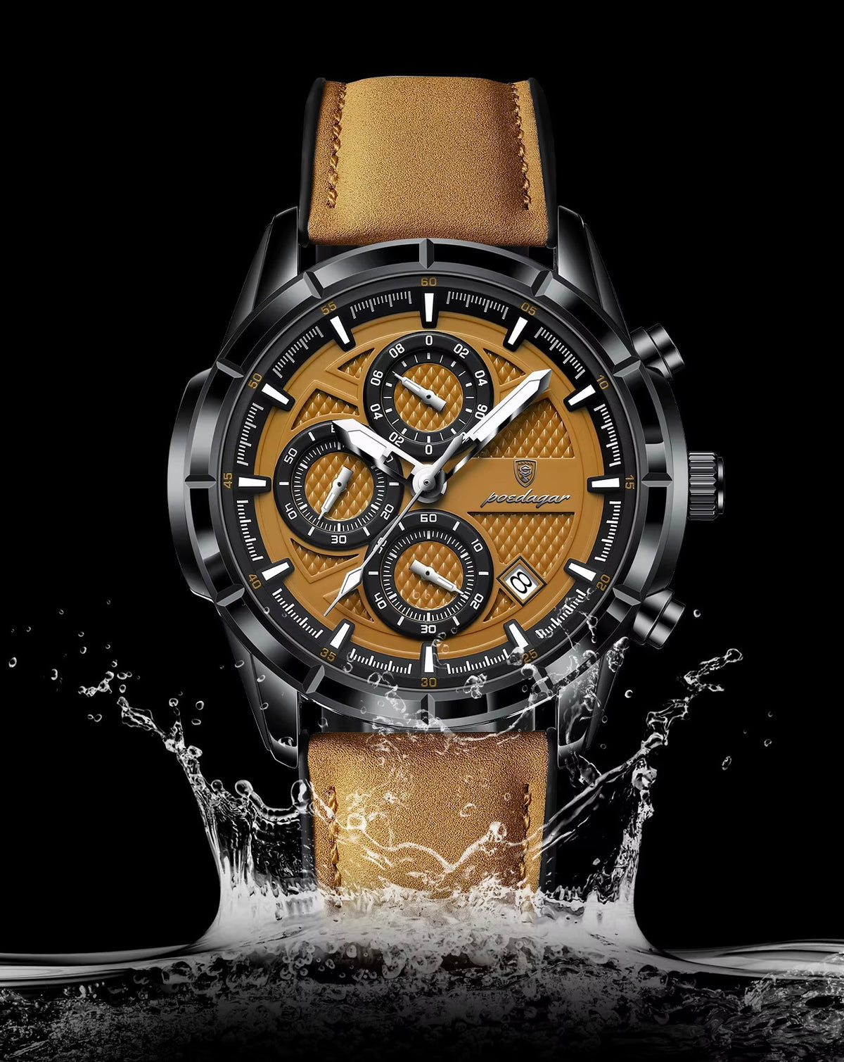 Poedagar 692 - Men’s Chronograph Watch