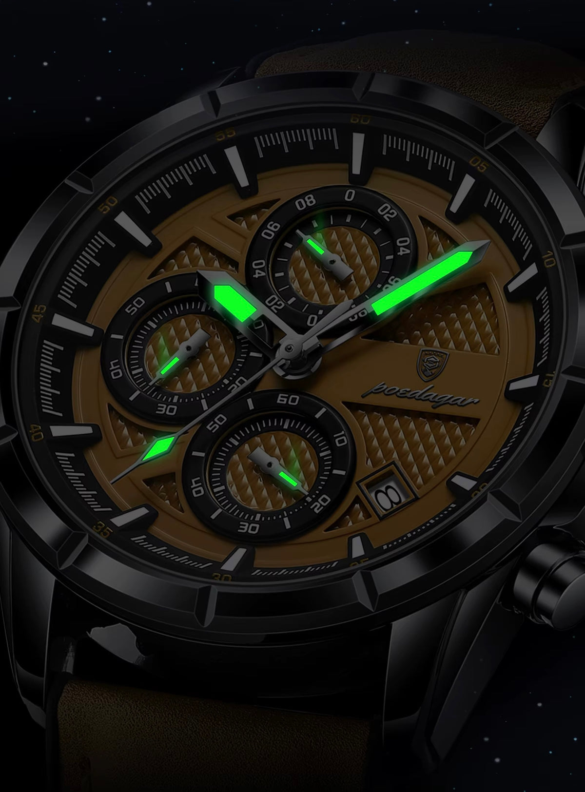 Poedagar 692 - Men’s Chronograph Watch